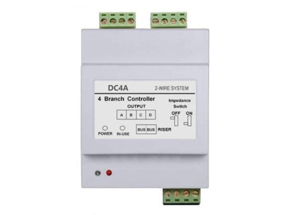 DC4A Διακλαδωτήρας 4 μόνιτορ για σύστημα 2 καλωδίων