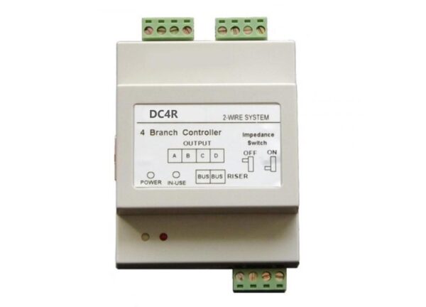 DC4R Διακλαδωτήρας 4 μόνιτορ για σύστημα 2 καλωδίων