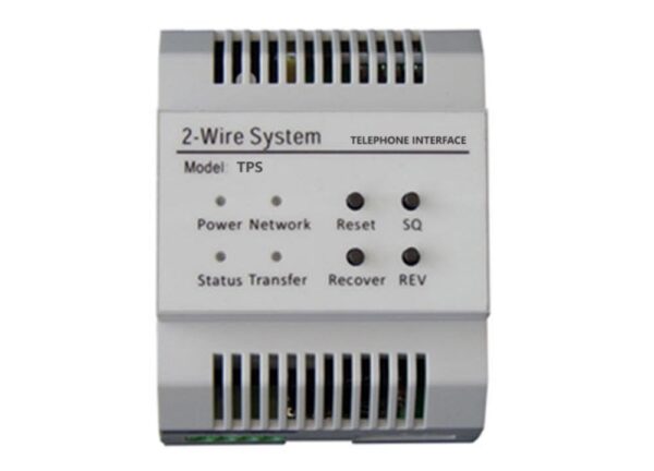 FC-TPS Monitor connection to a telephone exchange 2-wire