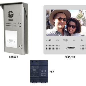 KIT1-NT1/ID Μπουτονιέρα ΚΙΤ με 1 μπουτόν + Οθόνη 7"