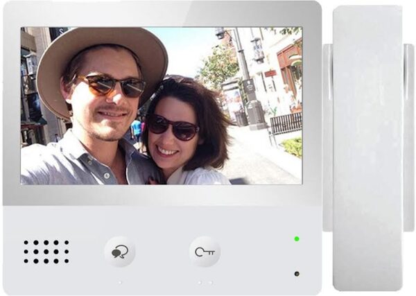 FC45/WM/HS Color video intercom screen 7" with headphone