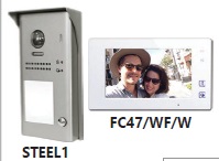 KIT1-WF1 Μπουτονιέρα ΚΙΤ με 1 μπουτόν + Οθόνη WiFi 7"