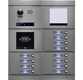 ΜΠΟΥΤΟΝΙΕΡΑ ΑΡΘΡΩΤΗ - MODULAR 12 BUTTON BUS2 ME ID ΚΑΙ ΝΟΥΜΕΡΟ ΟΙΚΙΑΣ
